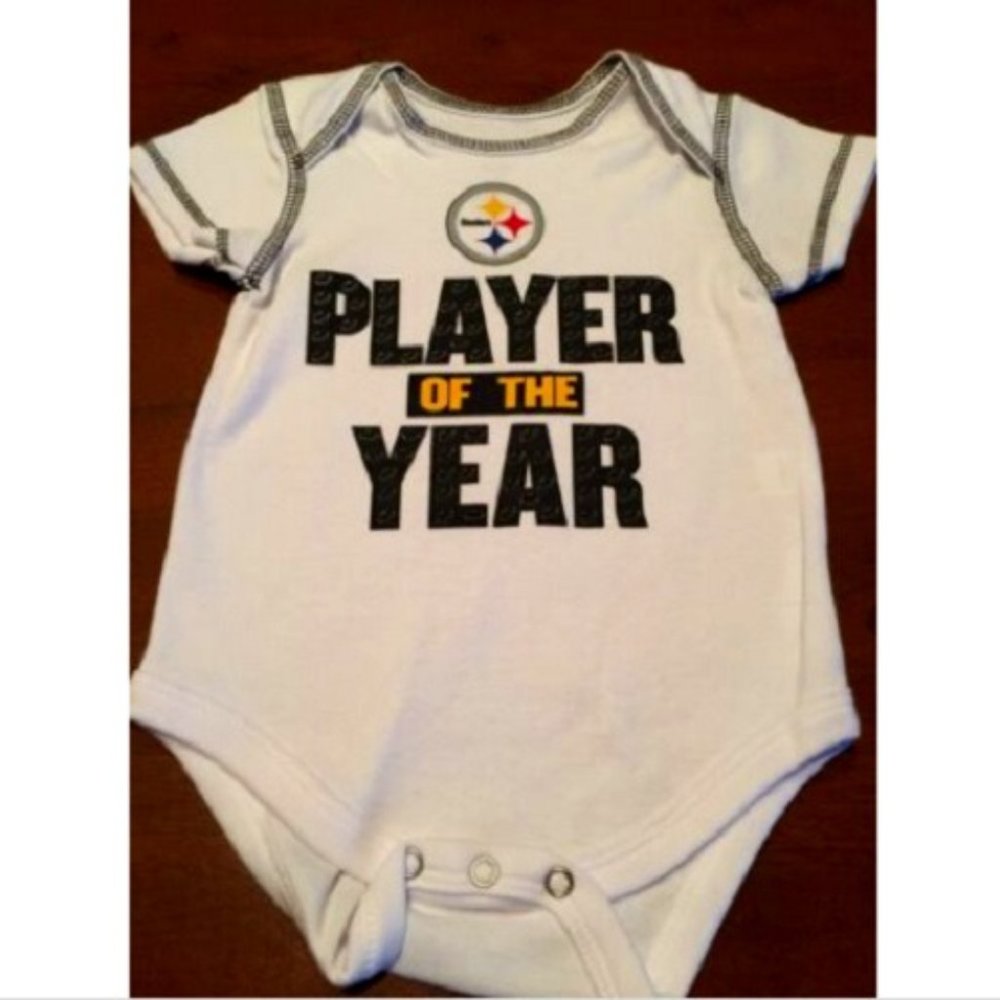 PITTSBURGH STEELERS BABY ONZIES VARIOUS SIZES-BRAND NEW $8